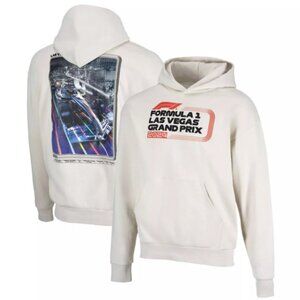 Formula F1 2024 Las Vegas Grand Prix Classic Adult Unisex Pullover Hoodie Cream